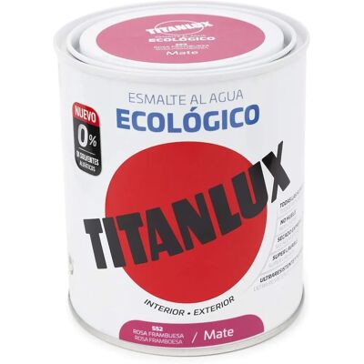 Peinture écologique à l’eau Titanlux Rose Framboise 750ml - Peinture - Publicité Peinture écologique à l’eau Titanlux Rose Framboise 750ml - Peinture - Publicité