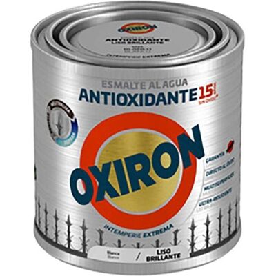 smalto Oxiron Titan 250ml Bianco - Protezione ruggine e metallo smalto Oxiron Titan 250ml Bianco - Protezione ruggine e metallo