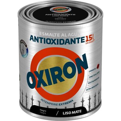 Smalto Nero Opaco Oxiron a Base d'Acqua - Vernice Smalto Nero Opaco Oxiron a Base d'Acqua - Vernice