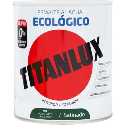 Esmalto ad acqua verde maggio Titanlux - Smalto lucido Esmalto ad acqua verde maggio Titanlux - Smalto lucido