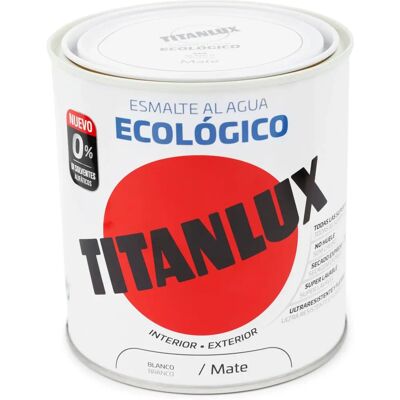 Vernice Acrilica Ecologica Titanlux 250ml Bianco - Vernice Vernice Acrilica Ecologica Titanlux 250ml Bianco - Vernice