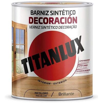 Vernis Titanlux Cerisier - 750ml - Brillant, Résistant aux Rayures - Publicité Vernis Titanlux Cerisier - 750ml - Brillant, Résistant aux Rayures - Publicité