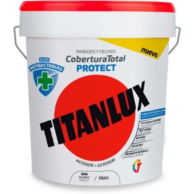 Pintura antibacteriana Titan - Cobertura total - 12,5L Pintura antibacteriana Titan - Cobertura total - 12,5L
