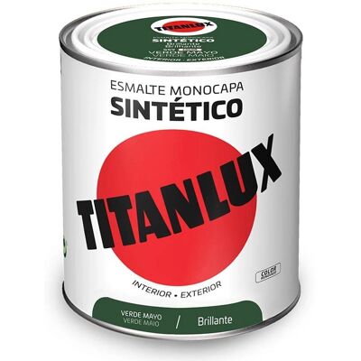 Esmalte Sintético Titanlux Verde 750 ml - Interior/Exterior Esmalte Sintético Titanlux Verde 750 ml - Interior/Exterior