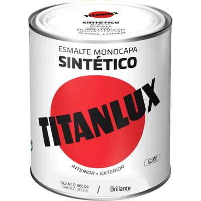 Peinture Émail Synthétique Blanche Titanlux - Résistante aux Intempéries - 750ml - Publicité Peinture Émail Synthétique Blanche Titanlux - Résistante aux Intempéries - 750ml - Publicité