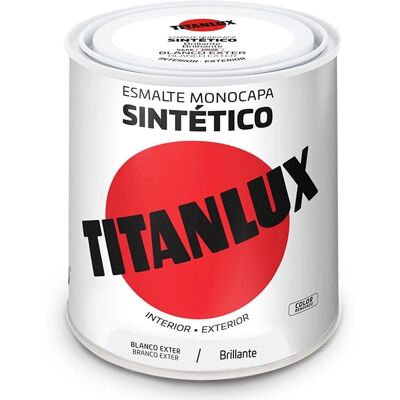 Smaltatura sintetica bianca Titanlux 250ml - Interno/Esterno Smaltatura sintetica bianca Titanlux 250ml - Interno/Esterno