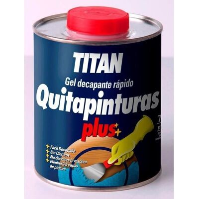 TITAN - Quitapinturas Plus 05D000104 - 4 L - decapante TITAN - Quitapinturas Plus 05D000104 - 4 L - decapante