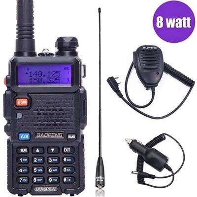 Baofeng UV-5R 8W Radio Bidirectionnel Haute Puissance - Longue Portée - Publicité Baofeng UV-5R 8W Radio Bidirectionnel Haute Puissance - Longue Portée - Publicité