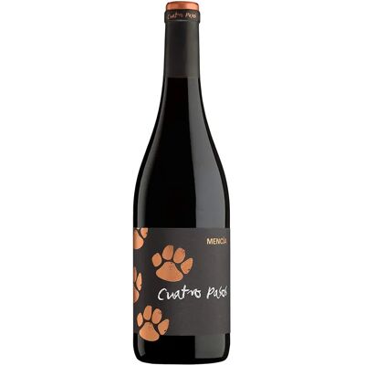Vin Rouge Cuatro Pasos 2021/2022 de Bodegas Martin Códax - Bierzo - Publicité Vin Rouge Cuatro Pasos 2021/2022 de Bodegas Martin Códax - Bierzo - Publicité