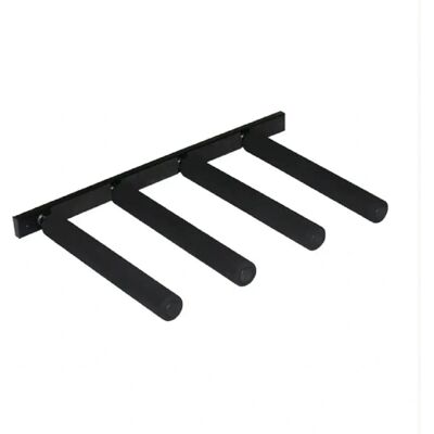 Soporte de pared SURFLOGIC para tablas de surf - Negro Soporte de pared SURFLOGIC para tablas de surf - Negro