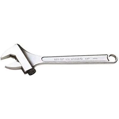 Irimo Adjustable Wrench 6" - Wrench, Steel, 15° angle Irimo Adjustable Wrench 6" - Wrench, Steel, 15° angle