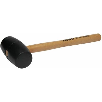 Irimo 529261 - Gummischlägel - Langlebig mit Holzstiel für Boden Irimo 529261 - Gummischlägel - Langlebig mit Holzstiel für Boden