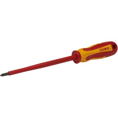 Irimo Isolierter Phillips-Schraubendreher - 1000V - Ph-0 - 0x100mm Irimo Isolierter Phillips-Schraubendreher - 1000V - Ph-0 - 0x100mm