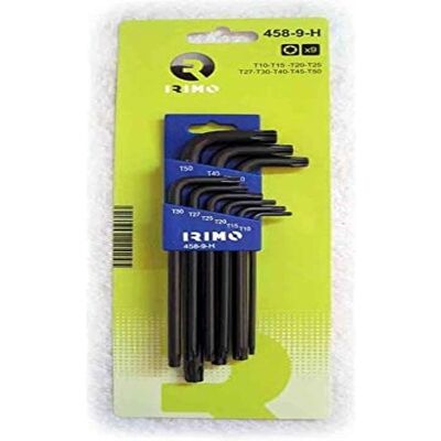 Irimo Torx -Nøglesæt, 9-tlg, Schwarz - Handwerkzeug Irimo Torx -Nøglesæt, 9-tlg, Schwarz - Handwerkzeug