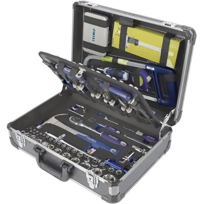 Caja de herramientas de aluminio Irimo 9024-1ts145 con accesorios Caja de herramientas de aluminio Irimo 9024-1ts145 con accesorios