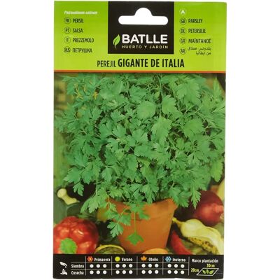 Batlle - Graines de persil géant d'Italie - Publicité Batlle - Graines de persil géant d'Italie - Publicité