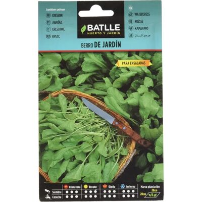 Graines d'Herbes Batlle - Cresson de Jardin - 20-30cm - Graines d'Herbes - Publicité Graines d'Herbes Batlle - Cresson de Jardin - 20-30cm - Graines d'Herbes - Publicité