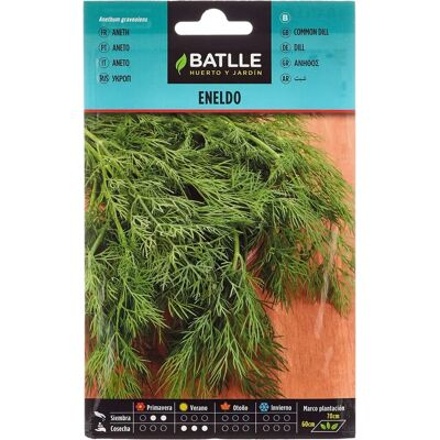Graines d'Aneth Batlle - Herbe - 20cm - Graines d'Herbe - Publicité Graines d'Aneth Batlle - Herbe - 20cm - Graines d'Herbe - Publicité