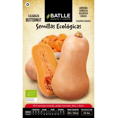 Citrouilles bio Batlle - 3 variétés - Graines - Publicité Citrouilles bio Batlle - 3 variétés - Graines - Publicité