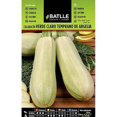 Semences de Courgette Précoce Batlle - Compactes, Germination Rapide - Publicité Semences de Courgette Précoce Batlle - Compactes, Germination Rapide - Publicité
