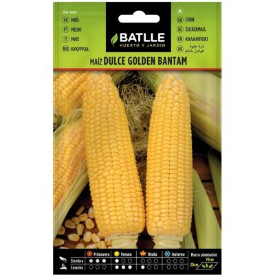 Batlle Golden Bantam Maïszaad - Zoet, 10g Batlle Golden Bantam Maïszaad - Zoet, 10g