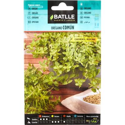 Graines d'Origan Batlle - Herbe culinaire - 0,5 g - Publicité Graines d'Origan Batlle - Herbe culinaire - 0,5 g - Publicité