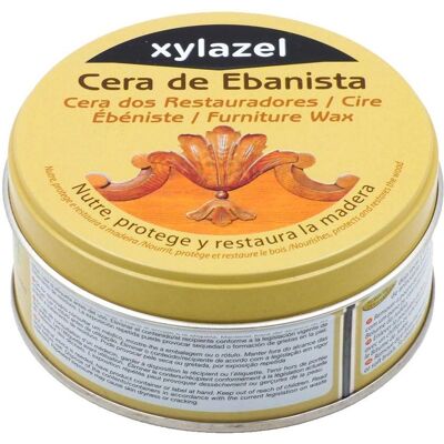 Cera para Madeira Mogno Inglês 204 - Restauração de Móveis Cera para Madeira Mogno Inglês 204 - Restauração de Móveis