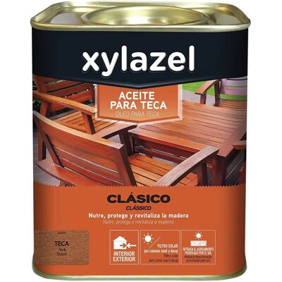 Xylazel Teak-Öl - Holzöl für Teak - 750 ml Xylazel Teak-Öl - Holzöl für Teak - 750 ml