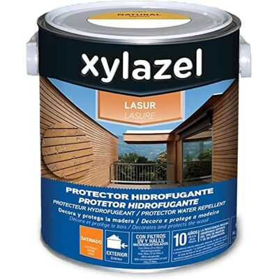 Xylazel Protección de Madera Satinado Hidrofugante - Lasur Xylazel Protección de Madera Satinado Hidrofugante - Lasur
