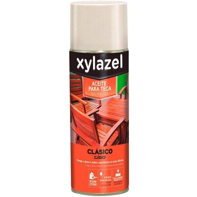 Olio per Teak Xylazel Classic Spray - 400 ml Olio per Teak Xylazel Classic Spray - 400 ml