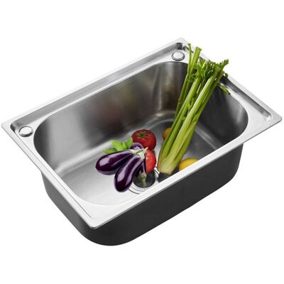 HALOYO - 504020cm - Edelstahl - Spüle HALOYO - 504020cm - Edelstahl - Spüle