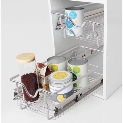 HALOYO - 41 cm - 12 kg - steel rails - drawer slides HALOYO - 41 cm - 12 kg - steel rails - drawer slides