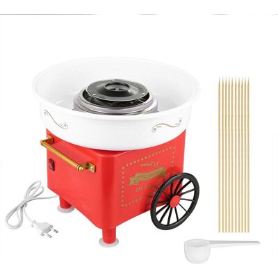 HALOYO - Cotton Candy Maker - Rot - Zuckerwatte-Maschine HALOYO - Cotton Candy Maker - Rot - Zuckerwatte-Maschine