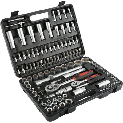HALOYO - 108P Steckschlüssel-Satz - 1/4 Zoll Antrieb - 1/2 Zoll Antrieb - Steckschlüsselsatz HALOYO - 108P Steckschlüssel-Satz - 1/4 Zoll Antrieb - 1/2 Zoll Antrieb - Steckschlüsselsatz