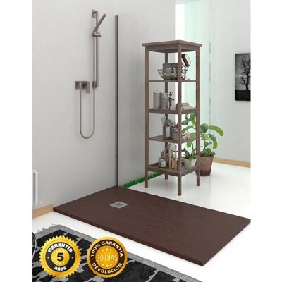 Desconocido - Resin Slate 80x150 - Marrón - Shower Tray Desconocido - Resin Slate 80x150 - Marrón - Shower Tray