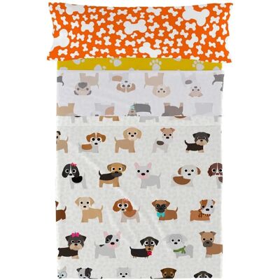 Happyfriday Mr Fox Dogs Multicolor Bedding Set - Bed 80/90 Happyfriday Mr Fox Dogs Multicolor Bedding Set - Bed 80/90