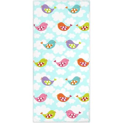 Szatyna HappyFriday Mr Fox Little Birds Wielokolorowa - 70 x 150 cm Szatyna HappyFriday Mr Fox Little Birds Wielokolorowa - 70 x 150 cm