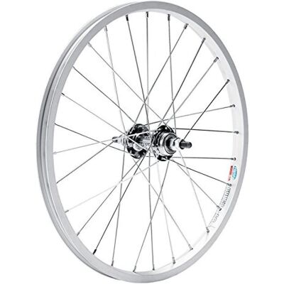 GURPIL Ruota Posteriore 20 X 2.125 - Argento - 1 Velocità - Mountain Bike GURPIL Ruota Posteriore 20 X 2.125 - Argento - 1 Velocità - Mountain Bike