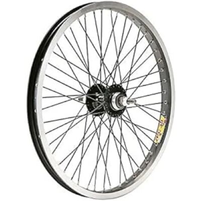 Ruota BMX Gurpil 20 pollici - Nera - 48 raggi - Asse 9.5mm Ruota BMX Gurpil 20 pollici - Nera - 48 raggi - Asse 9.5mm