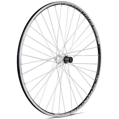 Ruota Posteriore Gurpil 700c - 7 Velocità, Alluminio, Nero Ruota Posteriore Gurpil 700c - 7 Velocità, Alluminio, Nero