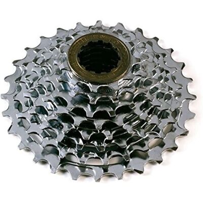 Cassette Epoch Argent 8 Vitesses - Composant Vélo - Publicité Cassette Epoch Argent 8 Vitesses - Composant Vélo - Publicité