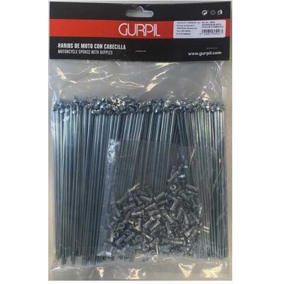 Gurpil Raggi Moto 125x4 - Motorcycle Spokes Gurpil Raggi Moto 125x4 - Motorcycle Spokes
