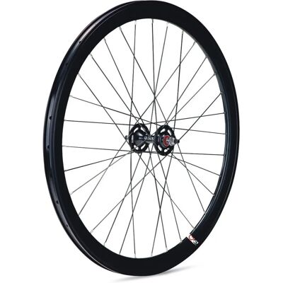 Ruota Anteriore Gurpil Nera 42mm - Ricambio Bicicletta Ruota Anteriore Gurpil Nera 42mm - Ricambio Bicicletta