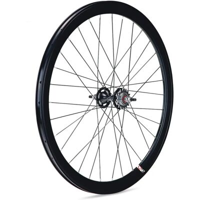 Rueda Trasera GURPIL 42mm - Negra - Componente para Bicicleta de Carretera Rueda Trasera GURPIL 42mm - Negra - Componente para Bicicleta de Carretera