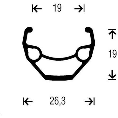 GURPIL Taurus 26 6B Disc MTB Vorderrad GURPIL Taurus 26 6B Disc MTB Vorderrad