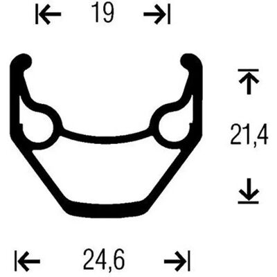 Gurpil Xm-1 Anteriore - Ruota Bicicletta Gurpil Xm-1 Anteriore - Ruota Bicicletta