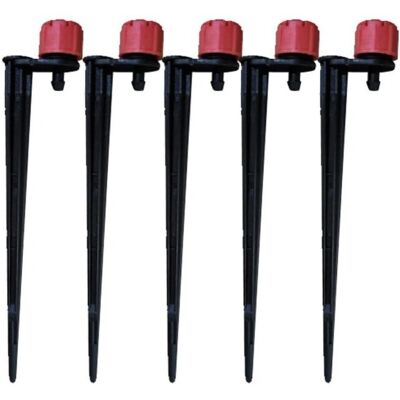 Suinga Gocciolatore Regolabile - 0-70L/h, Picchetto, Pack 25 Suinga Gocciolatore Regolabile - 0-70L/h, Picchetto, Pack 25