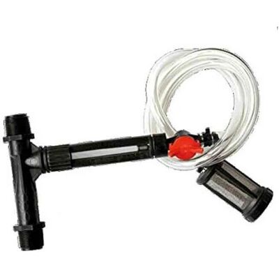 Suinga - Iniettore di fertilizzante venturi regolabile con flussometro - 50Ø Suinga - Iniettore di fertilizzante venturi regolabile con flussometro - 50Ø