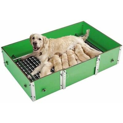 SUINGA Modello 102 x 63 x 25 cm Box parto per cani di razza piccola SUINGA Modello 102 x 63 x 25 cm Box parto per cani di razza piccola