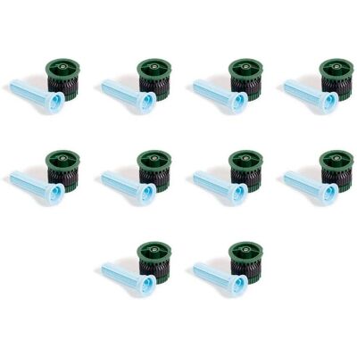 Conjunto de 8 bicos Rain Bird - Setor ajustável - Economia de água Conjunto de 8 bicos Rain Bird - Setor ajustável - Economia de água
